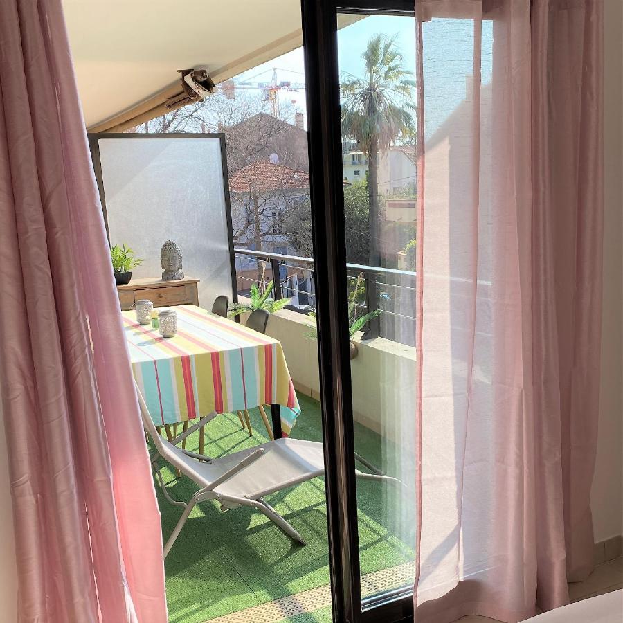 T2 Proche De La Gare, A 10 Minutes A Pieds De La Croisette, Piscine & Parking Dans Residence De Haut Standing كان المظهر الخارجي الصورة