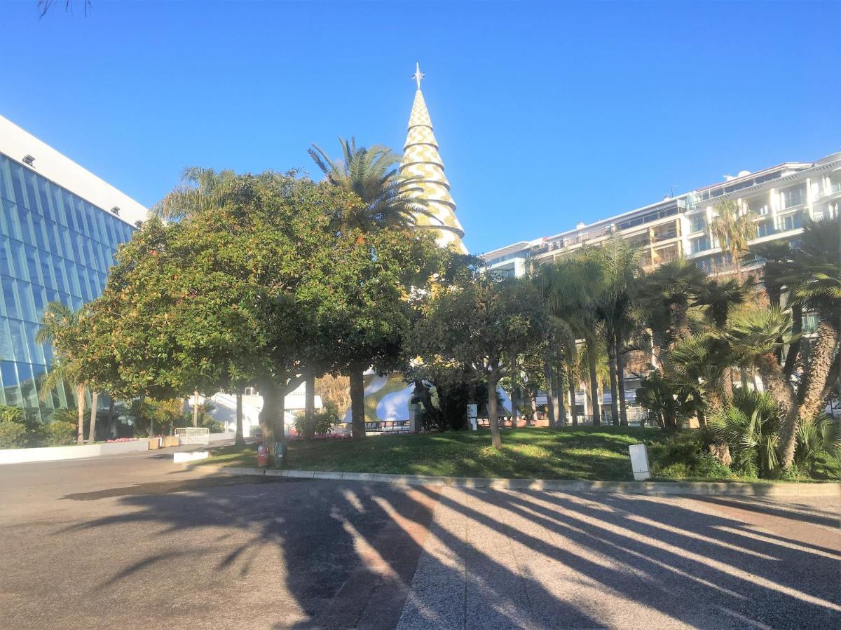 T2 Proche De La Gare, A 10 Minutes A Pieds De La Croisette, Piscine & Parking Dans Residence De Haut Standing كان المظهر الخارجي الصورة
