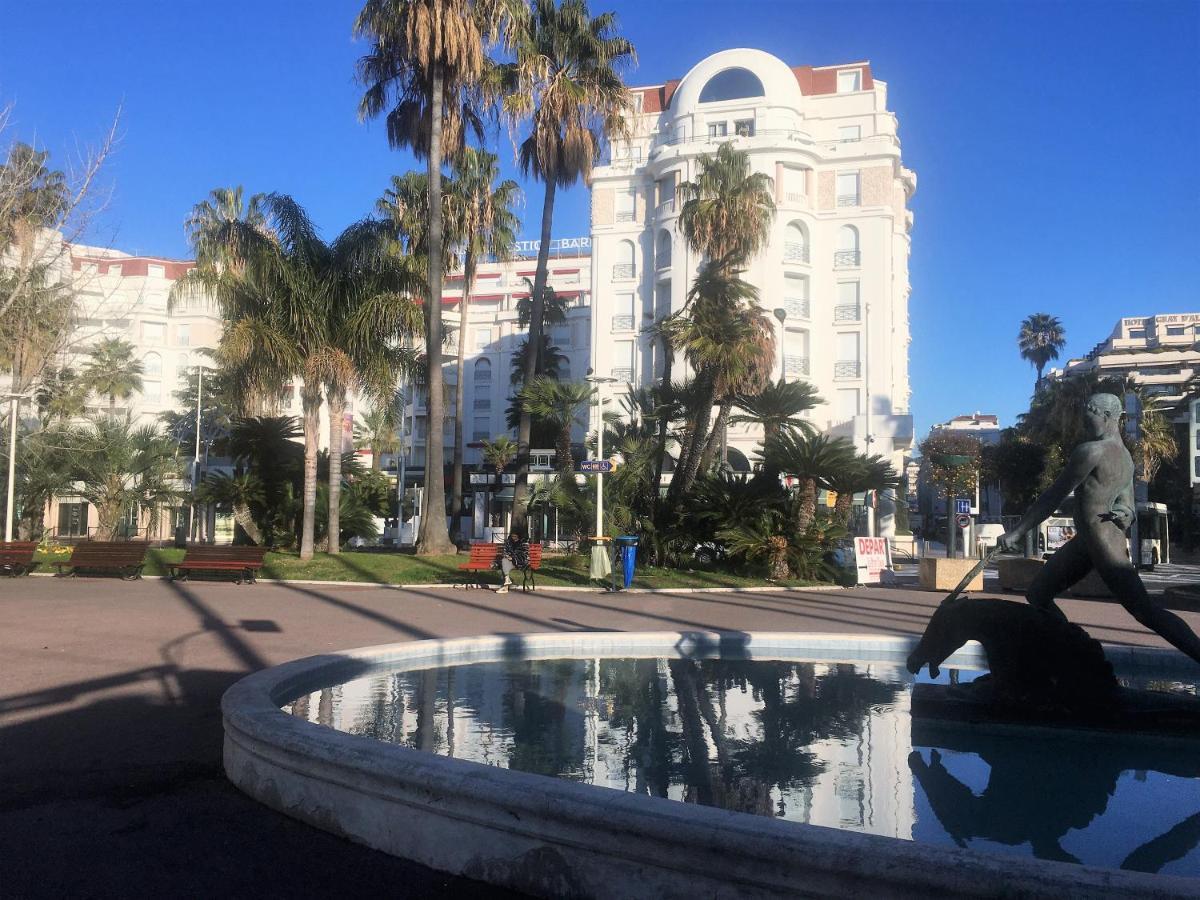 T2 Proche De La Gare, A 10 Minutes A Pieds De La Croisette, Piscine & Parking Dans Residence De Haut Standing كان المظهر الخارجي الصورة